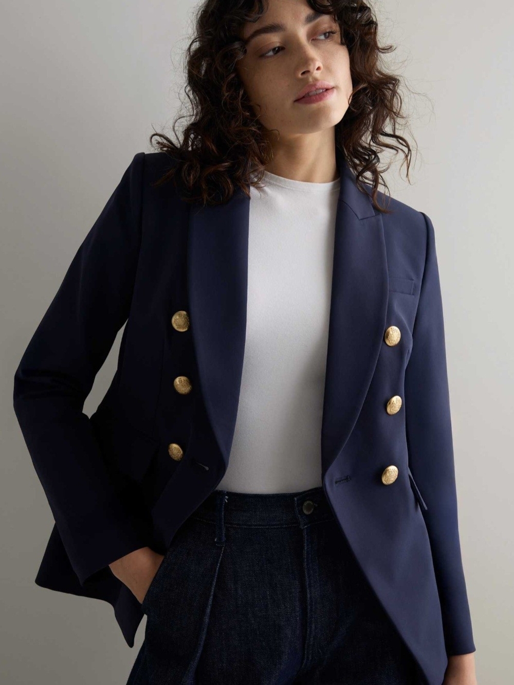 Quince Scuba Captain's Convertible Blazer | Size Large - NWT